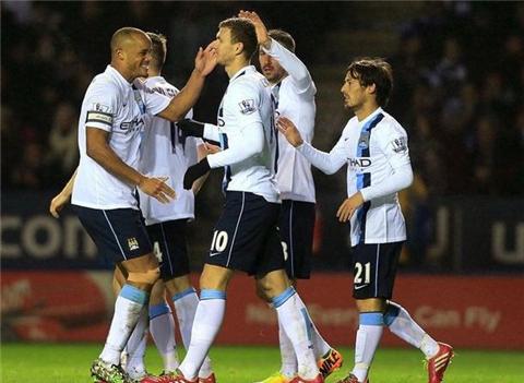 曼城再度展示无敌控球体系